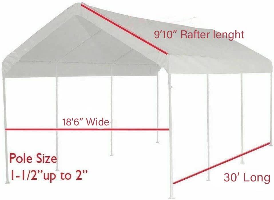 20 x 30 Canopy frame and tarps Party Tent
