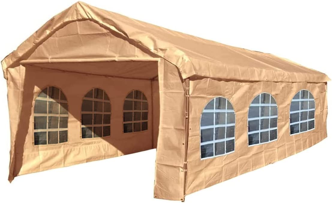 tarps with windows 20x40 Party Tent Replacement Canopy Tarp Set Side Paneling and Valance – DAY STAR SHADES