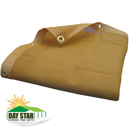 Beige Mesh Tarp Cover Patio Canopy Shade