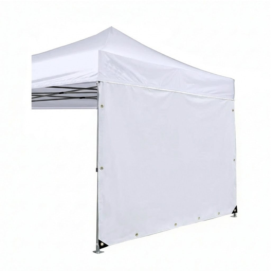 7' x 10' Solid Canopy Sidewall for 10' x 10' Canopies  16 Mil UV & Waterproof