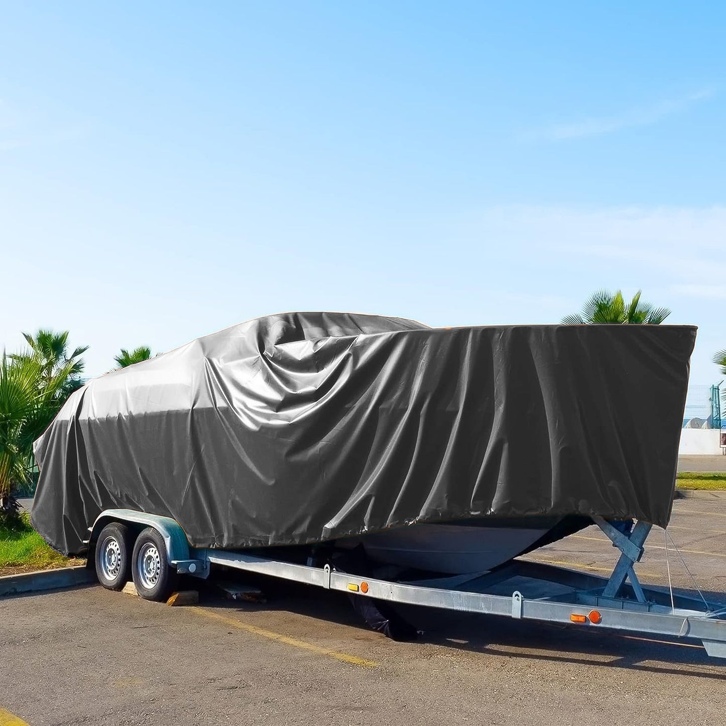 DAY STAR SHADES Extra Heavy Duty 12 MIL SILVER Tarp 3 Ply Coated Reinforced Canopy 3 Layer