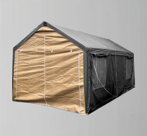 10X20 Canopy Tarp Carport (Front Panel)