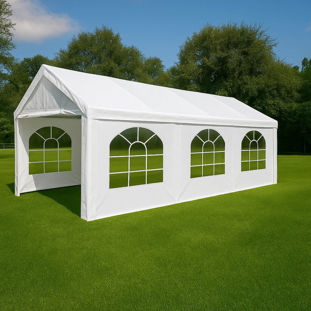 Sidewall Tarp Replacement Valance Side Wall with Large Arch Windows 12 MIL Heavy Duty 1 PC