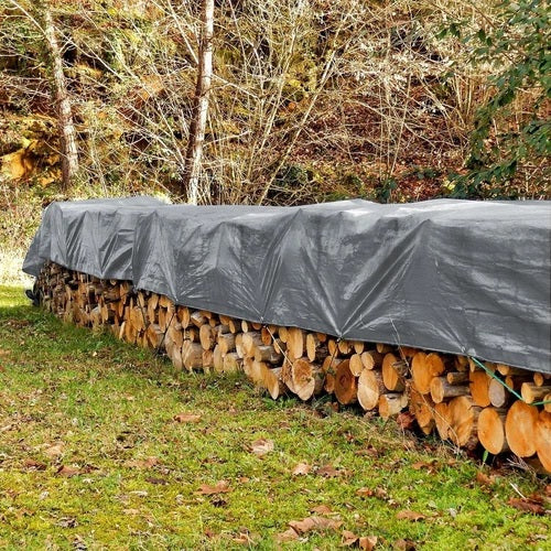16 MIL Thick Ultra Heavy Duty Silver Tarp 3ply Waterproof 9.5 oz UV Protected